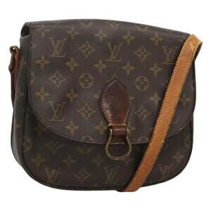LOUIS VUITTON Monogram Saint Cloud GM Shoulder Bag M51242
